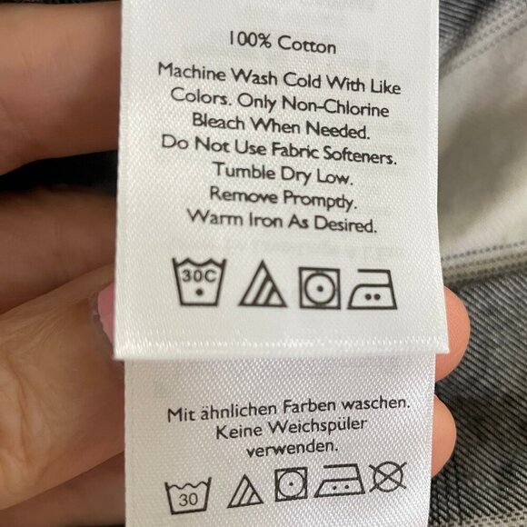 Eddie Bauer WR Stine's Mixed BF Flannel LS Button Down Shirt Blk Wht Red XS NWT - Picture 12 of 14